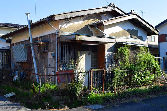 空き家の解体工事